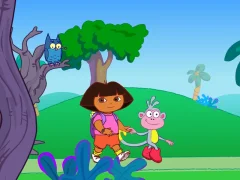 Spill Dora the Explorer: Spooky Forest online