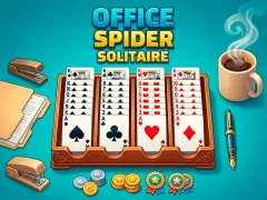 Spill Office Spider Solitaire online