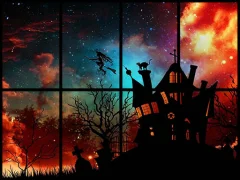 Spill Sliding Halloween Party online