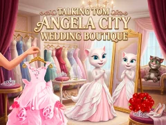 Spill Talking Tom Angela City Wedding Boutique online