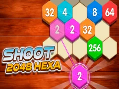 Spill Shoot 2048 Hexa online