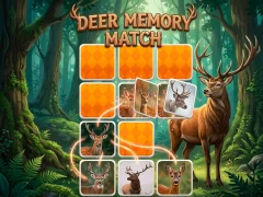 Spill Deer Memory Match online