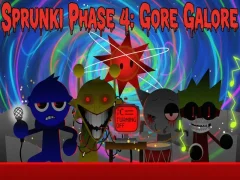 Spill Sprunki Phase 4: Gore Galore online