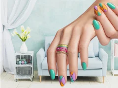 Spill Nail Art Puzzle online