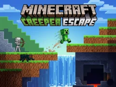 Spill Minecraft Creeper Escape online