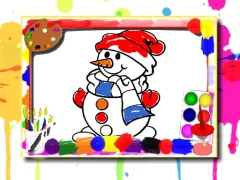 Spill Winter Coloring Book online