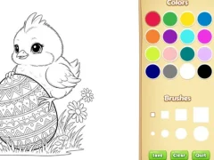 Spill Easter Coloring Book for Kids online
