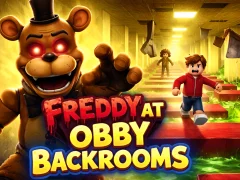 Spill Freddy at Obby Backrooms online