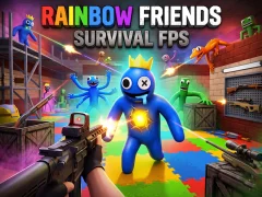 Spill Rainbow Friends Survival FPS online