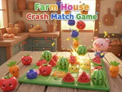 Spill Farm House Crash Match Game online
