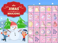 Spill Xmas Mahjong online