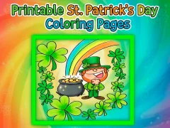 Spill Printable St Patricks Day Coloring Pages online