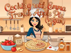 Spill Cooking with Emma French Apple Pie vegan online