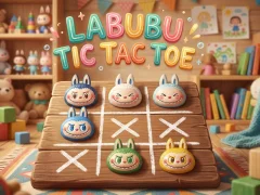 Spill Labubu Tic Tac Toe online