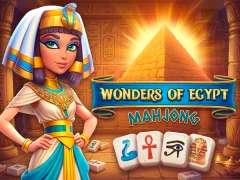 Spill Wonders of Egypt Mahjong online