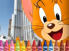 Spill Tom and Jerry Coloring online