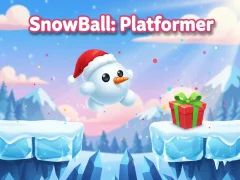 Spill SnowBall: Platformer online