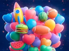 Spill Merge 3D - Match 3 Balloons online