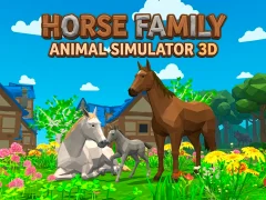 Spill Horse Family Animal Simulator 3D online