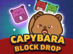 Spill Capybara Block Drop online