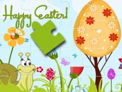 Spill Happy Easter Puzzle online