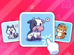 Spill Cute Animal Cards online