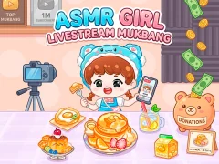 Spill ASMR Girl: Livestream Mukbang online