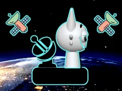 Spill Sprunki Satellite Catcher online