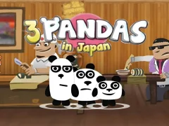 Spill 3 Pandas In Japan HTML5 online
