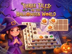 Spill The Three Tiles in the Halloween World online