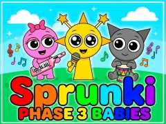 Spill Sprunki baby PHASE 3 online