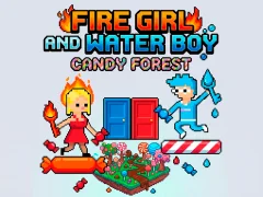 Spill Fire Girl and Water Boy Candy Forest online