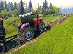 Spill Real Chain Tractor Towing Train Simulator online
