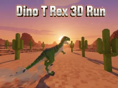 Spill Dino T Rex 3D Run online