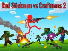 Spill Red Stickman Vs Craftmans 2 online