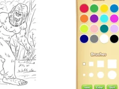 Spill Bigfoot Coloring Book online