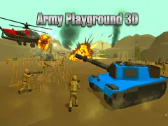 Spill Army Playground 3D online