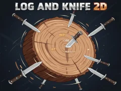 Spill Log And Knife 2D online