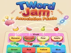 Spill Word Jam Association Puzzle online