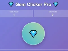 Spill Gem Clicker Pro online