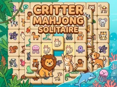 Spill Critter Mahjong Solitaire online