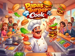 Spill Papas Burger Cook online