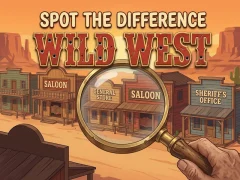 Spill Spot The Difference Wild West online