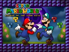 Spill Super Mario World Legend of the Four Keys online