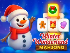 Spill Winter Wonderland Mahjong online