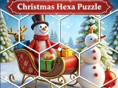 Spill Christmas Hexa Puzzle online