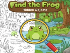 Spill Find the Frog Hidden Objects online