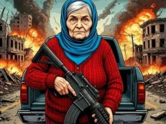 Spill Grandma with machine-gun: Apocalypsis online