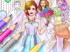 Spill Wedding Coloring Dress Up online