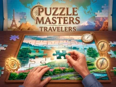 Spill Puzzle Masters: Travelers online
